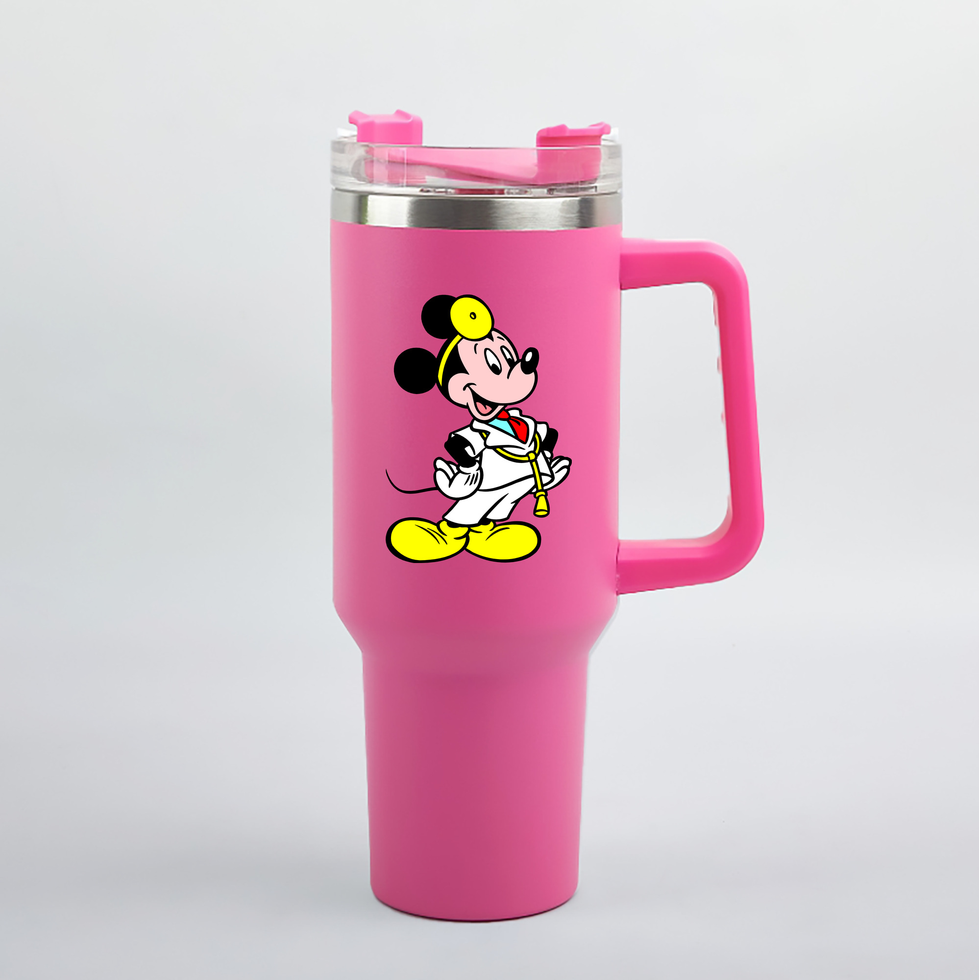（画像用） ミッキーマウス Mickey Mouse 1200mL車用タンブラー（カラープリント）